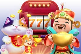 Antarmuka permainan Jewels of Prosperity di megawin7777 menampilkan gulungan dan simbol permata